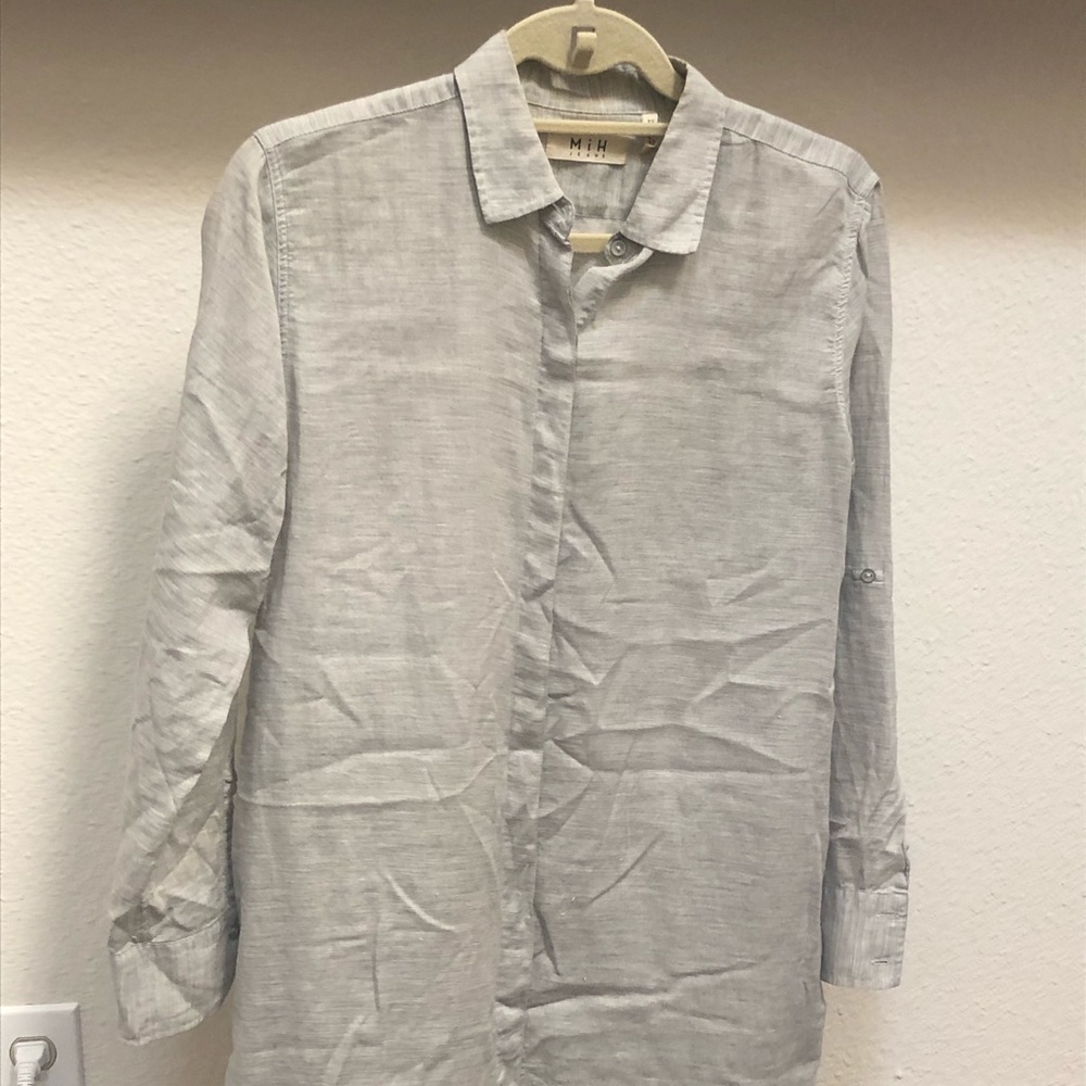 MIH Heather Grey Tunic Blouse